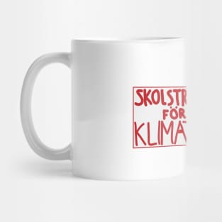 Save our planet, stop climate change! Mug